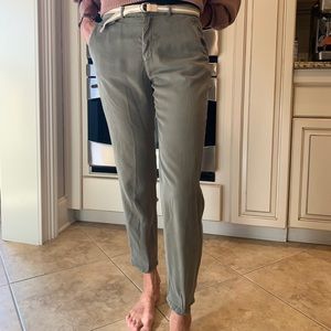 ZARA army green pants